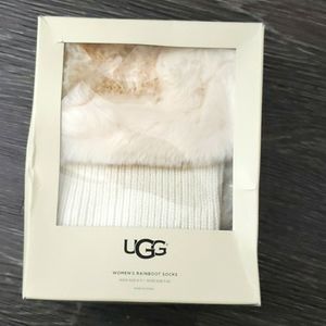 Women's UGG rainboot socks